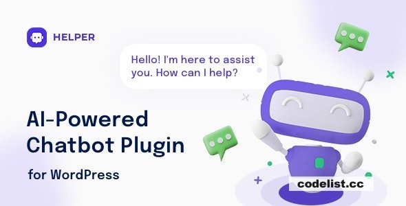 Helper v1.1.2 – OpenAI Chatbot for WordPress
